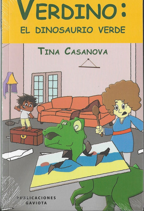 Verdino, el dinosaurio verde