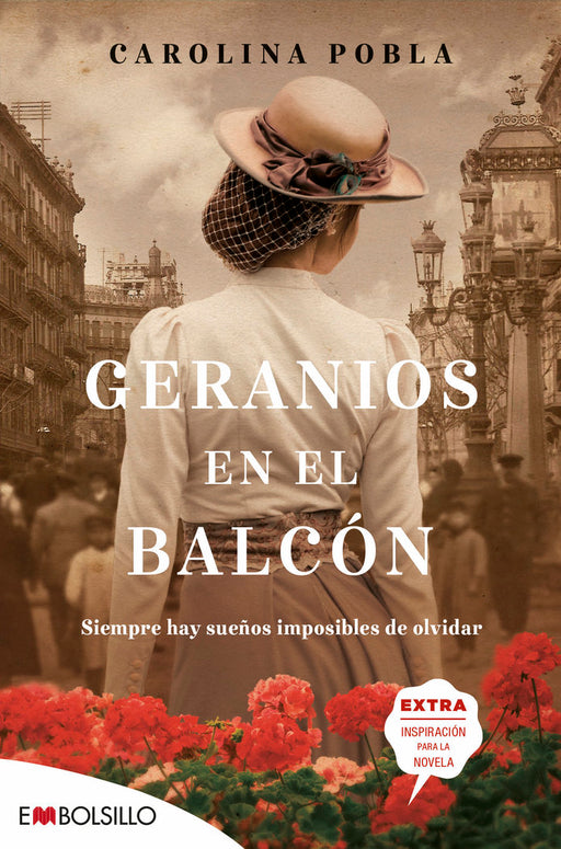 Geranios en el balcon