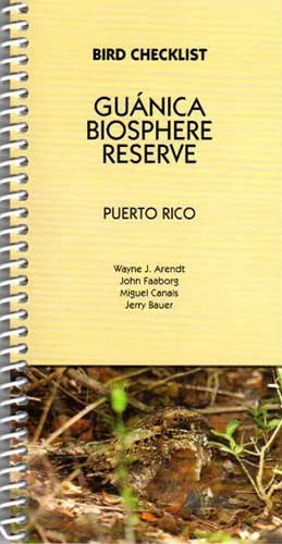 Guánica Biosphere Reserve (Bird Checklist)