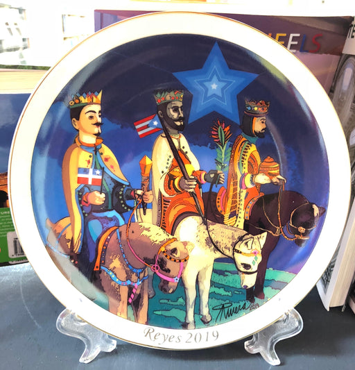 Plato conmemorativo Reyes de Vieques 2019